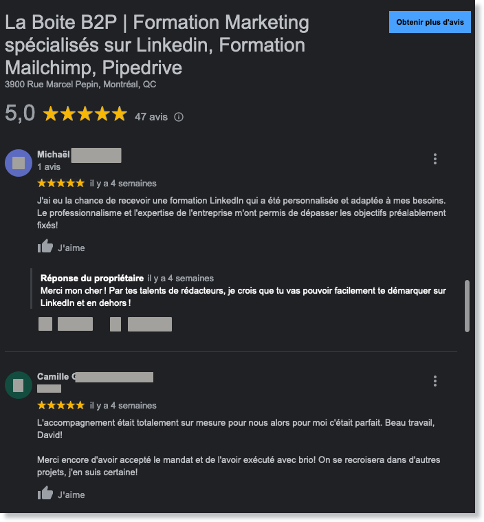 Formateur LinkedIn, David Picard Formateur LinkedIn à Montréal, La Boite B2P